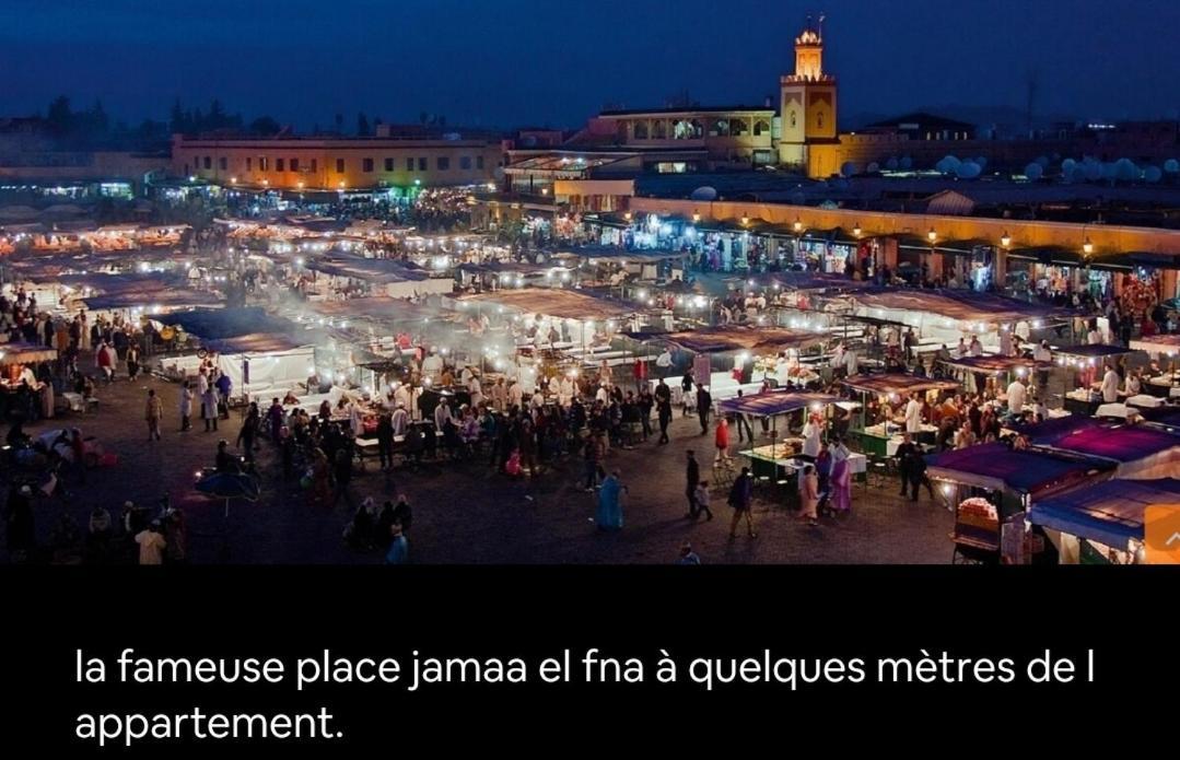 Flat Daire Marakeş Dış mekan fotoğraf